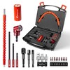 ColumPRO 22PCS Superbit Flexible Drill Bits Extension&Universal Socket Tool Set,