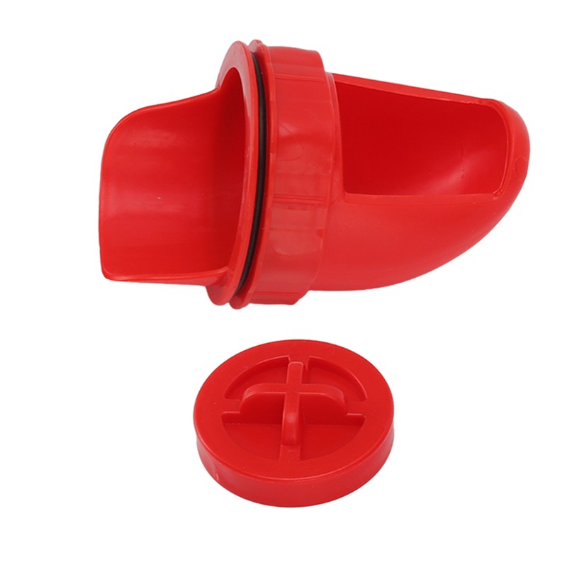4 Sets DIY Chicken Feeder Rain Proof Poultry Feeder Port