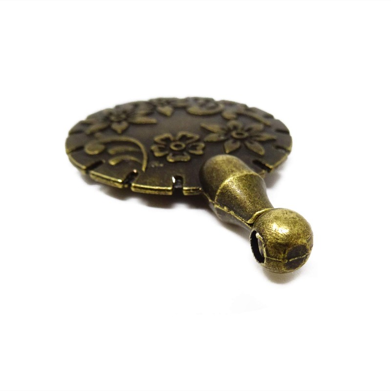 Honbay Yarn Cutter Pendants Metal Thread Cutter Pendant Round Shape