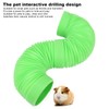 Retractable Small Animal Play Tunnel Toy for Mink Guinea Pig