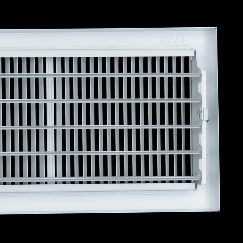 Fits 12x6 Duct Opening | Steel Baseboard Air Supply Grille