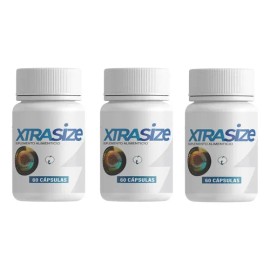 3 Pack Xtrasize Suplemento Alimenticio 60 Caps 3 Pack Sabor Sin Sabor