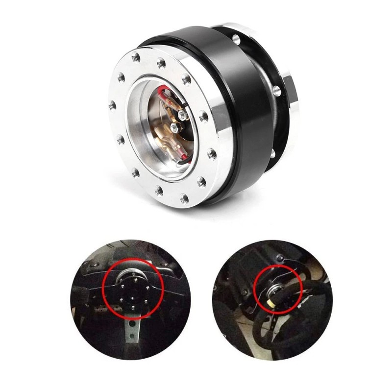 ANNX 14“ Steering Wheel+Quick Release+Hub Adapter 186H For Volkswagen VW