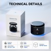 Portable Ultrasonic Cleaner, 56kHz Ultrasonic Retainer Cleaner, Upgraded Lighted Retainer