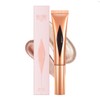 Liquid Highlighter,Shimmer Highlighter Makeup Stick With Cushion Applicator,Glitter Illuminator Makeup
