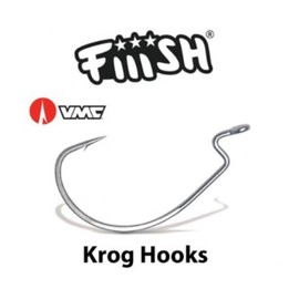 FIIISH Black Minnow Fishing Lure Hooks - Silver, Size 120