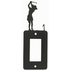 Innovative Fabricators, Inc. Female Golf GFI Rocker Light Switch Plate Cover