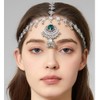 OIDIMS Elegant Headband for Women Rhinestone Cubic Zirconia Boho Headpiece