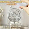 yikinb Movable Kitchen Sink Strainer, Large Opening Sink Strainer,Collapsible Rag
