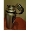 SHARPER IMAGE DASHING STAINLESS STEEL INSULATED DOUBLE WALL WATER BOTTLE