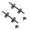 Thorn Boat Black Cleat Dock Marine 316 Stainless Steel Open