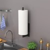 Kitchen Roll Holder Under Cabinet, Stainless Steel Paper Towel Holder
