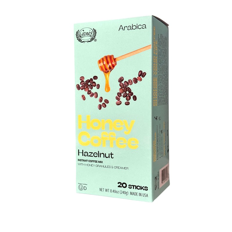Instant Coffee Powder, Quick Dissolving (COMBO, HAZELNUT HONEY COFFEE)