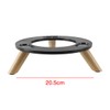 DUZEPA Desktop Speaker Stands with Wood Feet Display Support Holder