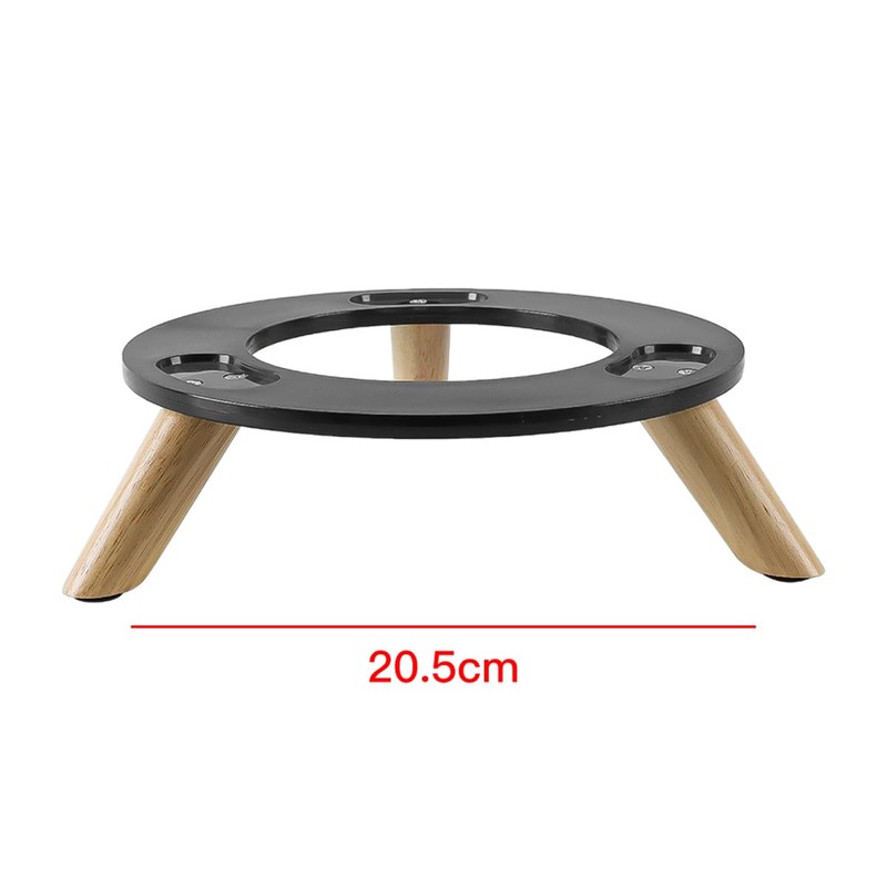 DUZEPA Desktop Speaker Stands with Wood Feet Display Support Holder