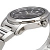 Seiko SBPN067 Solar Quartz Men's Wristwatch, Silver, Black, Bracelet Type