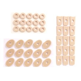 EXCEART 3 Sheets Foam Corns Plaster Blister Plaster Corn Rings Heel Pad Foot Plaster Corn Rings Plaster Pressure Protection for Blisters Callus Corn Remover