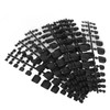 False Toe Nails, Lightweight Artificial Toe Nail Wraps for Weddings