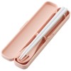 Skater TAC1AG-A Antibacterial Silent Trio Set, Chopsticks, Spoon, Fork, Dullness,