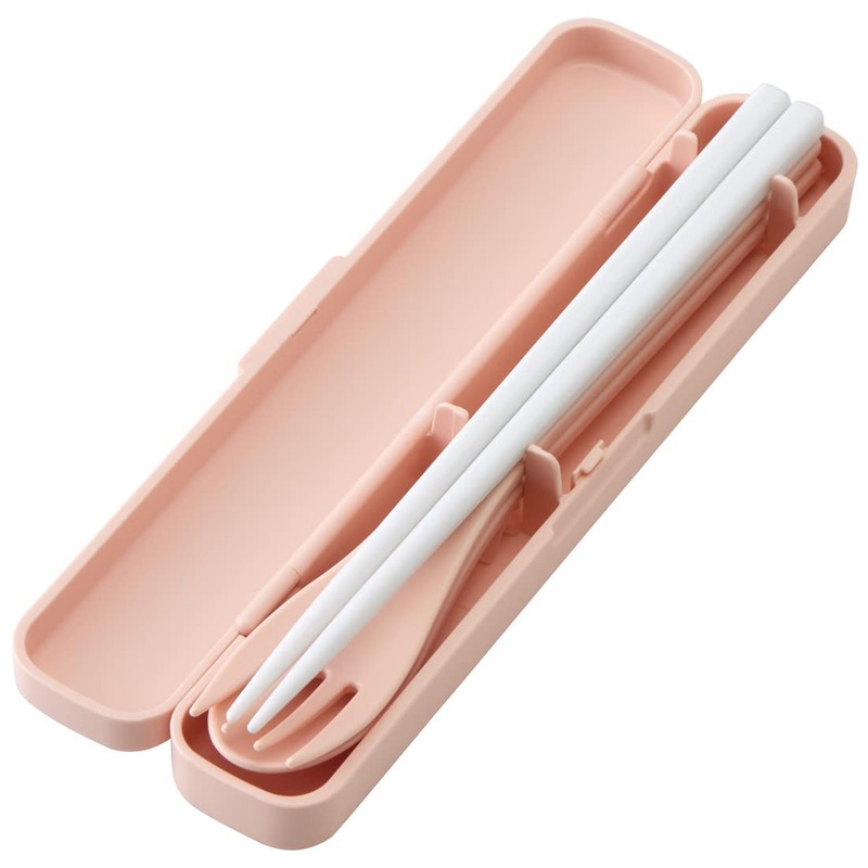 Skater TAC1AG-A Antibacterial Silent Trio Set, Chopsticks, Spoon, Fork, Dullness,