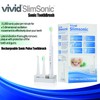Rechargeable Sonic Pulse Interdental Electric Toothbrush – Slim, Regular Heads