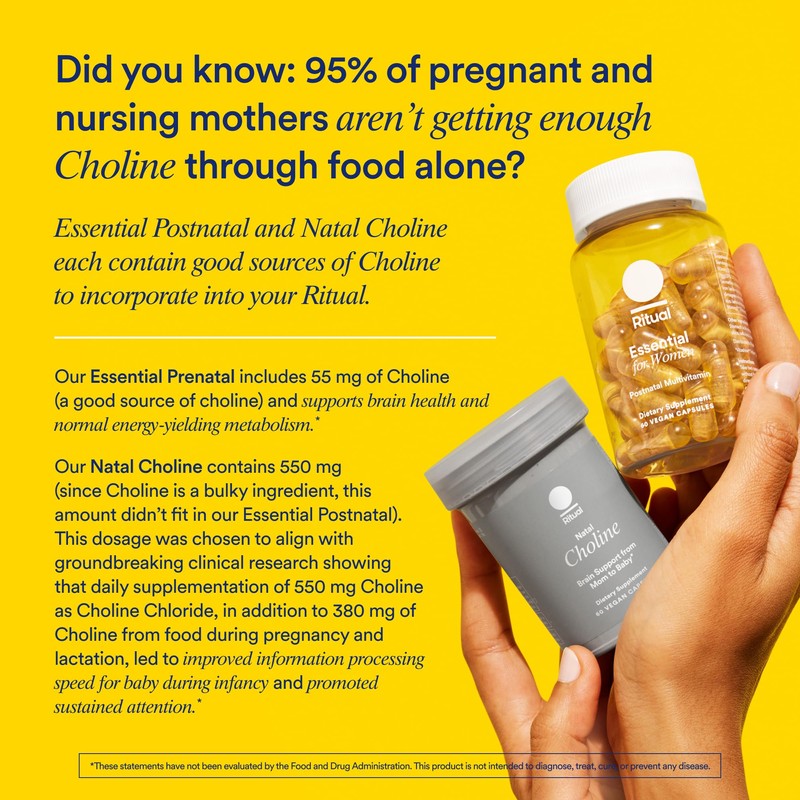 Ritual Essential for Women Postnatal Multivitamin - Postpartum Vitamin -
