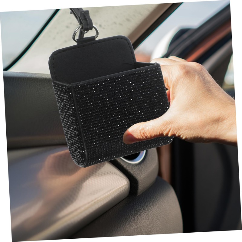 ULTECHNOVO Car Storage Box Air Vent Hanging Storage Key Organizer