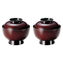 J-kitchens Set of 2 (Pair Bowl) TA) 4.5 Zoni Bowl (Lid Parent) Tameha Game Black