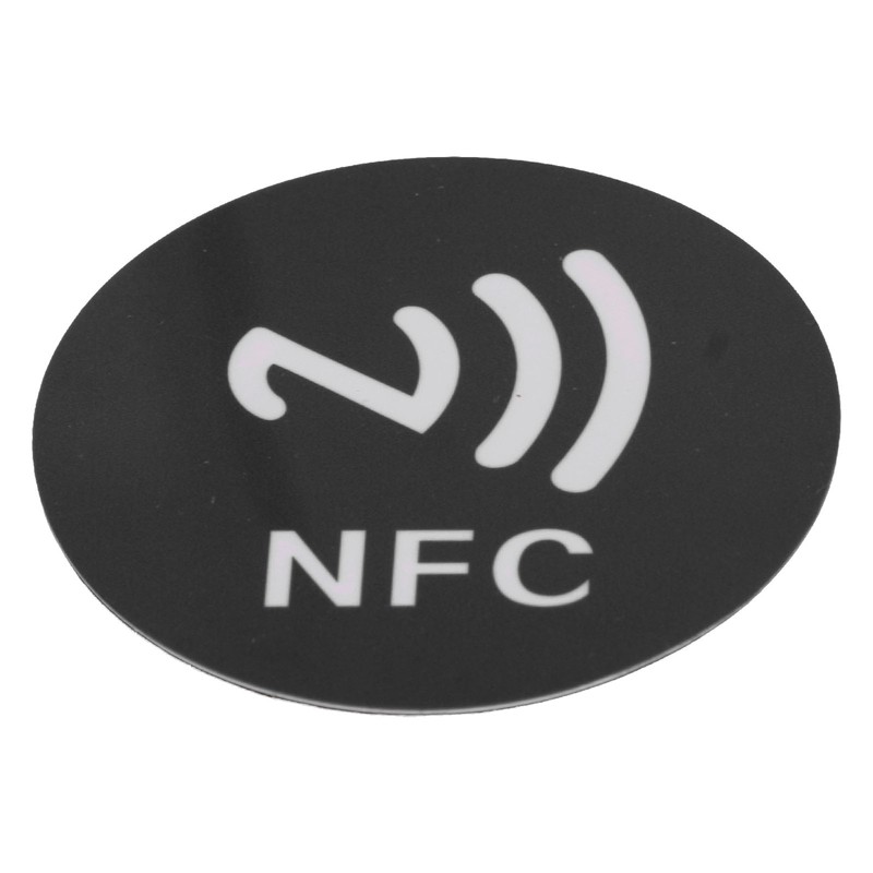 20 Pcs ID5200 NFC Stickers Adhesive Label Round 40mm Anti