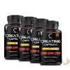 Green People 180 Pills Creatine Monohydrate Capsules 3500mg, Muscle Stregth