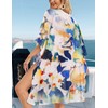 Women's Summer Kimono Beach Coverups Casual Loose Swimsuit Cardigans for