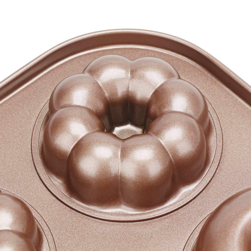 Beasea Donut Baking Pans, 1 Pack Nonstick Small Mini Doughnut