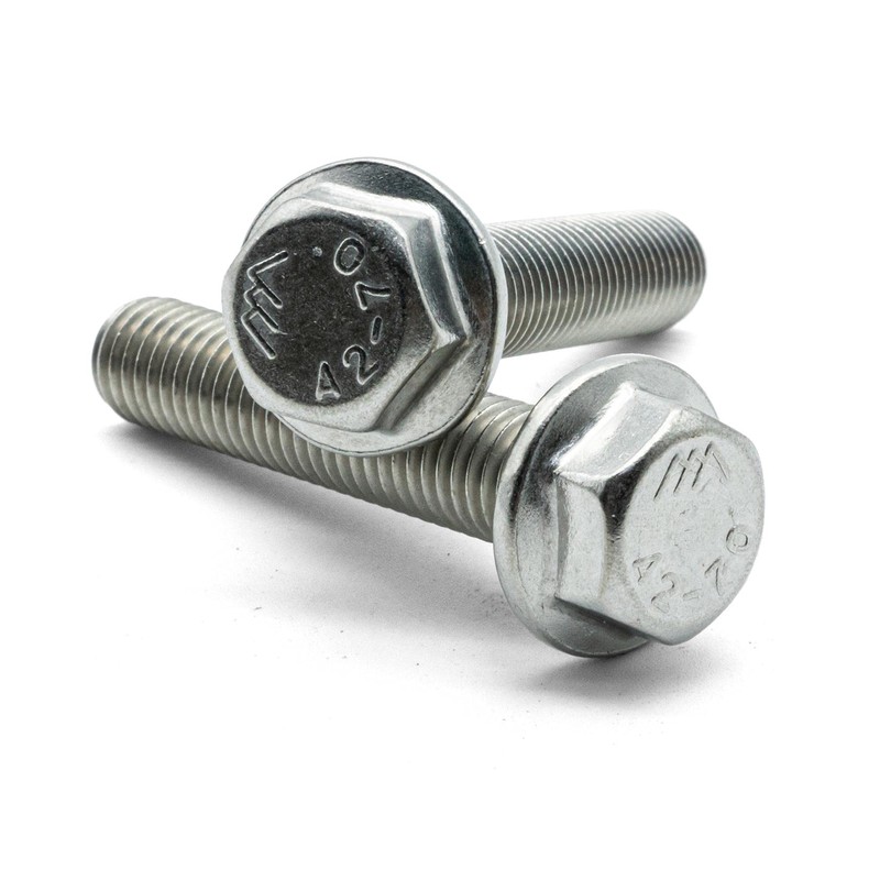 Hippo Hardware M8 (8mm X 35mm) Flanged Hexagon Head Bolts