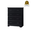 Storkcraft Brookside 4 Drawer Dresser (Black) – Baby and Kids