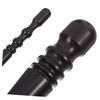 iplusmile 6pcs Sandalwood Leather Burnisher Tool for Projects Burnishing Tool