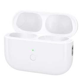 JKV Wireless Charging Replacement for AirPod Pro 1 2 Charging Case with Type-C Port, Only Compatible with Air Pods Pro 1st 2nd Charger Case with Blue Tooth Pairing Sync Button, no Airpod