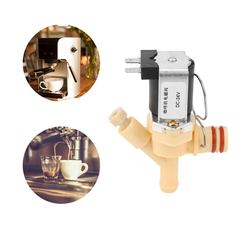 DC24V Normally Closed Electric Solenoid Valve Water Valve For Coffee