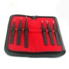 G.S Set of 6 Anti-Static Tweezers, Presentation Tweezers, Extra Fine