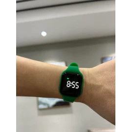 e-vibra Vibrating Alarm Watch Water Resistant Wake Up Watch Silent Medical Reminder Watch - with Timer and 15 Daily Alarms (Dark Green)