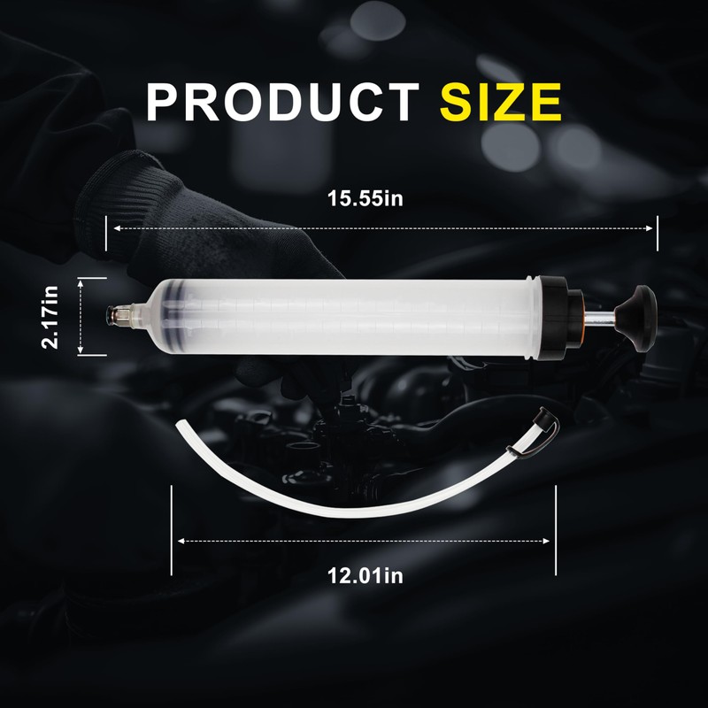 500CC Fluid Extractor, Automotive Fluid Extractor Pump Manual Fuel Suction