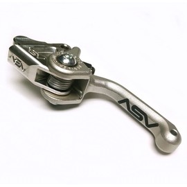 ASV Unbreakable F3 Series Foldable Rear Brake Lever fits Stacyc 12eDrive / 16eDrive - Silver