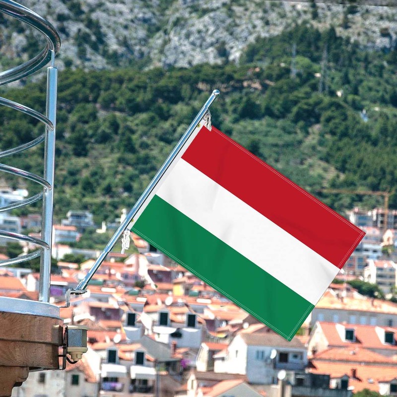 2×3 FT Hungary Flag, Medium 60×90 150D Hungarian Outdoor Banner,Double