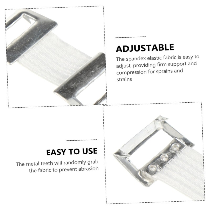 Healifty 100Pcs Bandage Clip Bandage Wrap Clips Stretch Metal Clips