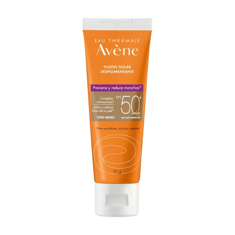 Avène Fluido Solar Despigmentante FPS 50 – Protección Antimanchas para