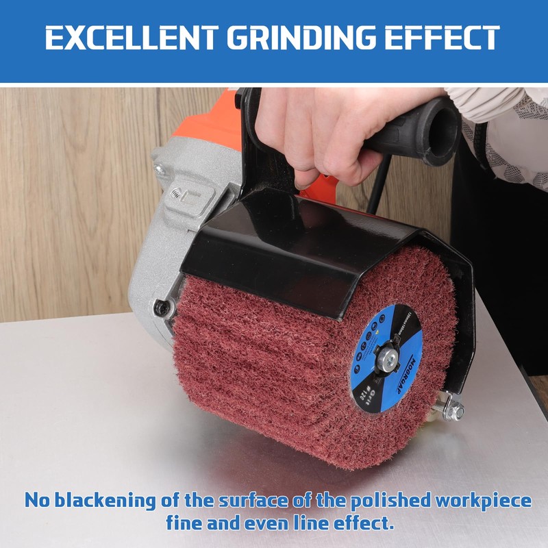 MOGRQAP Sanding Roller Brush Grit 120 Sanding Sleeves Sanding Roll