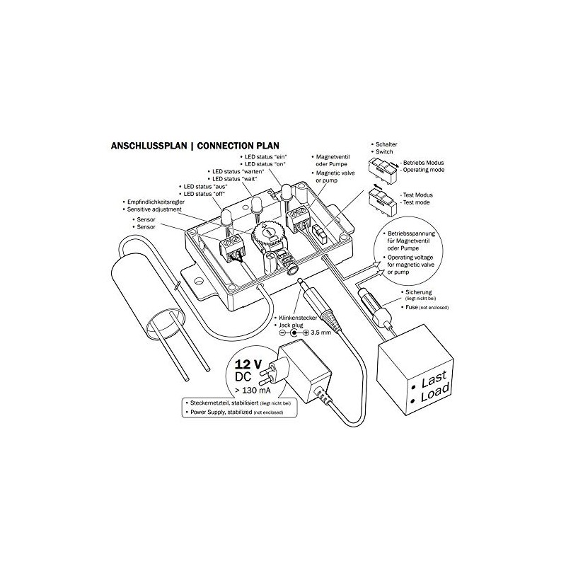 Kemo M173 soil humidity sensor, soil moisture sensor