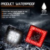 Tonsya 3-In-1 Smoked Lens Universal LED Hauling 2" Receiver Compatible