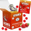 VIBES Strawberry Glow Fruity Stars - Healthy Gluten-Free & Vegan