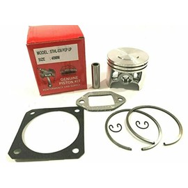 Pop Up Piston with Top End Gaskets Compatible With Stihl 036, MS360, 034 SUPER 036 PRO 48mm Extra Compression And Power. Two Day Standard Shipping To All 50 States!