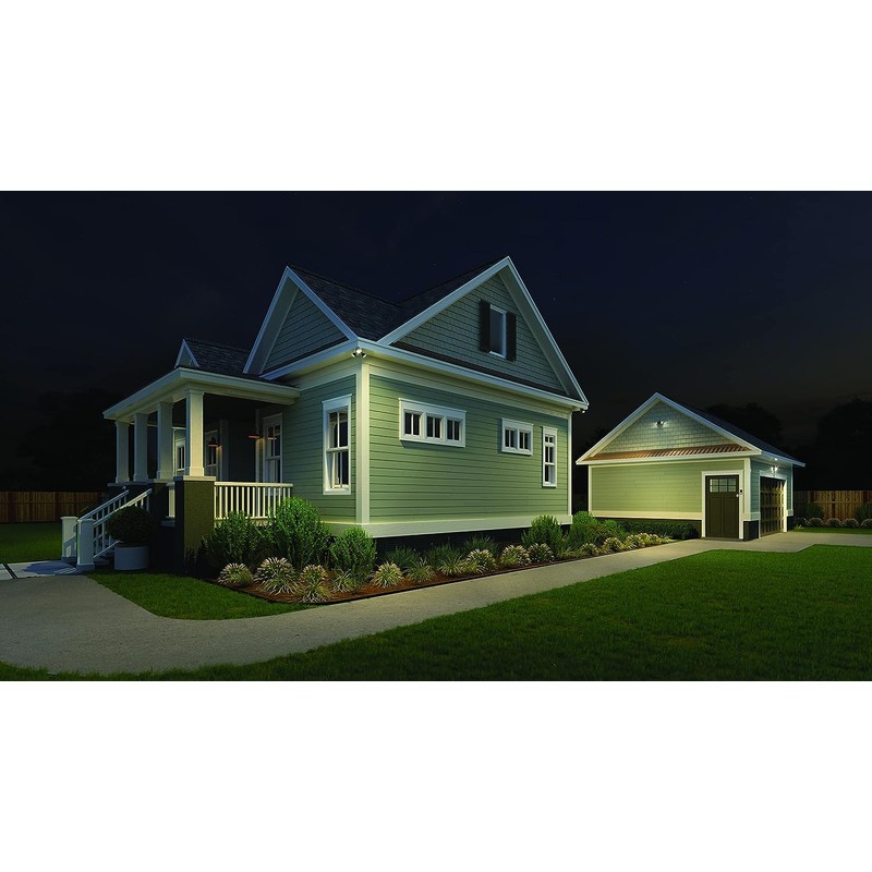Lithonia Lighting HomeGuard 2-Light LED Outdoor Flood Lights, Motion Sensor